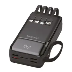 SPEED SONG - CARGADOR PORTATIL PARA CELULAR POWER BANK CABLES INCLUÍDOS 30000MAH SPEEDSONG SG-2900