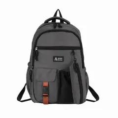MULTIBAGS - MOCHILA MORRAL MALETIN VIAJE IMPERMEABLE GYM COLEGIO TRABAJO DEPORTIVO-GRIS OSCURO