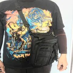 GENERICO - MORRAL PECHERA DOBLE PROPOSITO PARA MOTO BICICLETA USO DIARIO