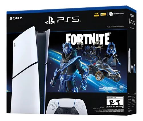 Playstation 5 Slim Edicion Digital + Paquete Fortnite + Garantia