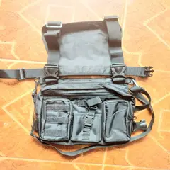 GENERICO - MORRAL PECHERA DOBLE PROPOSITO PARA MOTEROS CICLOUSUARIOS O MENSAJEROS