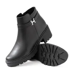 VIAR - Botin Cuero Negro ROCHI-RH01