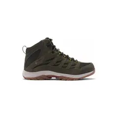 COLUMBIA - Bota Hombre Crestwood Mid Wtpf Verde