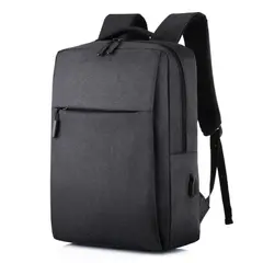 MULTIBAGS - MOCHILA MORRAL MALETIN VIAJE OFICINA COLEGIO TRABAJO PORTÁTIL-NEGRO