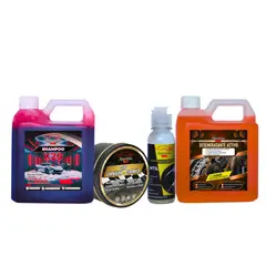 GENERICO - Shampoo X20 - Desengrasante - Llantil - Cera De Carnauba