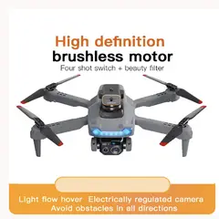 DISTRIBUCIONES GUZ SAS - Drone Cámara Dual Hd 4k Con Flujo Optico (3baterias)