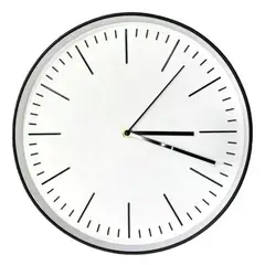 GENERICO - Reloj Digital De Pared En Pvc Batería AA De 30 Cm Color Blanco