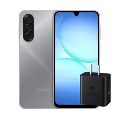 SAMSUNG - Celular Galaxy A17 LTE 4+128GB Gris + Adaptador 45W