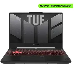 ASUS - PORTATIL GAMER TUF GAMING A15 - RYZEN 5 7535HS - RAM 24GB - SSD 1TB - RTX 4060 8GB