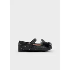 MAYORAL - Baleta Merceditas Glitter Negro