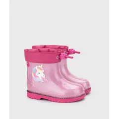 IGOR - Botas Bimbi Unicornio Glitter Fucsia
