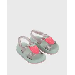 GRENDENE - Sandalias Zaxynina Cherry Sand Glitter Menta