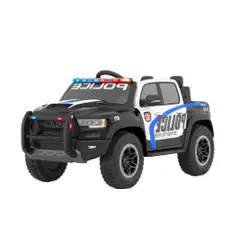 INFANTOYS - Carro Electrico Niño Niña Montable Police FL3988