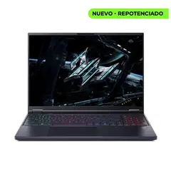 ACER - Portátil Gamer Predator Helios Ultra 9 275HX 64GB 2TB RTX 5070TI 8GB Pantalla 16 WUXGA 180Hz