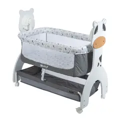 EBABY - Cuna Mecedora AURA EB754 GRIS