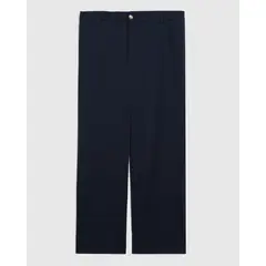 PATPRIMO - Pantalón Clásico Recto Para Mujer Curvy Azul