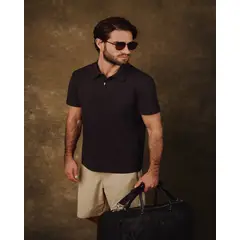 PATPRIMO - Polo Para Hombre Cuello Maquina Café #44118234