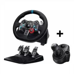 LOGITECH - G29, Timón Para Pc / Ps4 - Ps5 + Palanca De Cambios