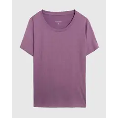 PATPRIMO - Camiseta Para Mujer Manga Corta Morado #30093456