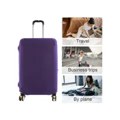 DISTRIBUCIONES GUZ SAS - Funda Elástica Protectora Maleta Cabina Color Solido
