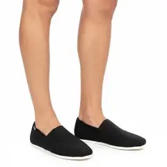 XIAN SHOES - Alpargata hombre negra Ref A00