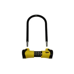 YALE - Candado para Bicicleta YTX240 con Combinación de 4 Dígitos