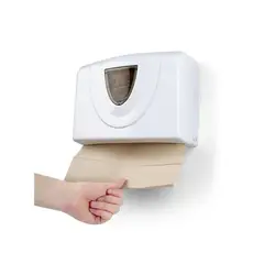 PAMO - Dispensador de Toallas de Papel ABS para Hasta 150 Toallas