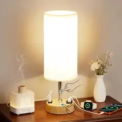 OTRAS MARCAS - Lampara para mesita de noche elegante
