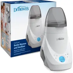 PHILIPS AVENT - Calentador Esterilizador Dr. Brown's Deluxe Pantalla Digital Auto Apagado