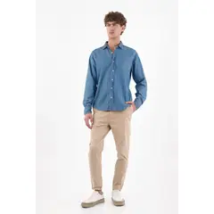 TENNIS - Pantalón tipo chino corto crudo para hombre