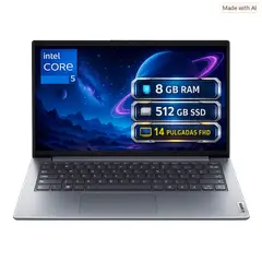 Lenovo - Portatil V14 G5 Intel Core 5 c5 210h 8gb 512gb Fhd 14" Gris