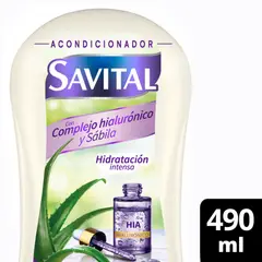 SAVITAL - Acondicionador Ácido Hialurónico 490 ml