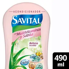 SAVITAL - Acondicionador Multivitaminas 490 ml