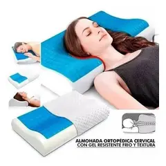 GENERICO - Almohada De Gel Ortopédica Pillow