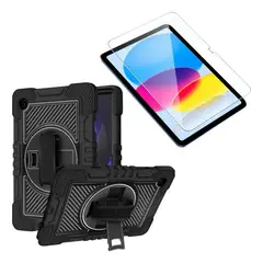 GENERICO - FUNDA ANTIGOLPE CON CORREA Y VIDRIO COMPATIBLE CON SAMSUNG S10 FE PLUS 13.1