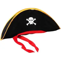 GENERICO - Sombrero Gorro Disfraz De Pirata Halloween Cosplay