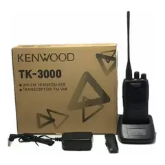 KENWOOD - Radio TK3000 UHF color negro comunicación