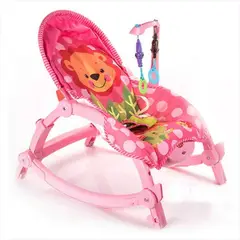 GENERICO - Silla Comedor Bebe Relajante Mecedora Musical Anti Reflujo