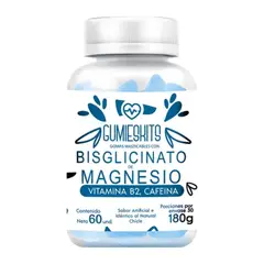 INTERLIGHT - Bisglicinato de Magnesio con Vitamina B2 en Gomas - Apoyo para el Estrés, Relajación y Bienestar