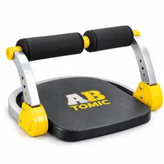 GENERICO - Máquina de Abdominales AB TOMIC Plegable con Manubrio Ajustable y Manual de Rutinas