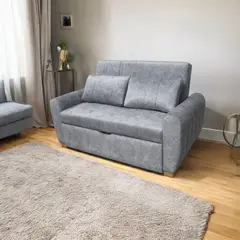 MUEBLES ONLINE - Sofácama Fontana Multifuncional Tela gris