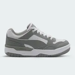 PUMA - Tenis Rebound Retro Gris Hombre