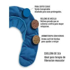 CHICKEN SOUP FOR THE SOUL - Cuellera De Relajacion Con Peso Y Aromaterapia