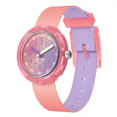 SWATCH - Relojes Flik Flak Niña Quench In Pink. Reloj Plástico Rosa ZFPNP188