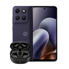 MOTOROLA - Celular G17 Power 4GB 256GB Morado + Obsequio Audifonos Kalley