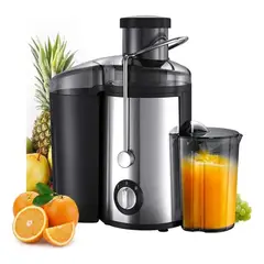 CHINA - Exprimidor Eléctrico Extractor De Jugos 2 Velocidades Acero