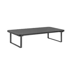 GENERICO - Base Eleva Monitor Techgo TDB MDF para Pantallas de 13 a 32 Pulgadas con Soporte de 20kg Negro