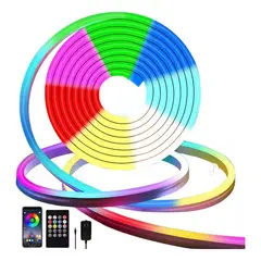 CHINA - Cinta De Luz Led Rgb De Neón Ip65 Flexible Bluetooth De 5m