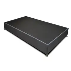 MUEBLES ONLINE - Base Cama Dreamer lino gris 140x190 cms