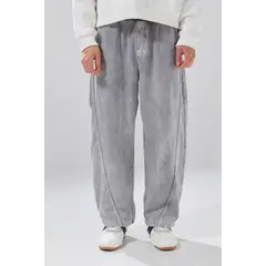 KOAJ - Pantalón bota recta jogger unicolor de Boho Club Hombre